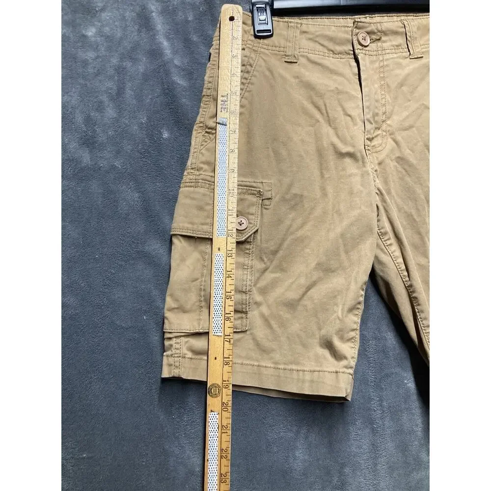 Sonoma Cargo Utility Shorts Mens Sz 30 Khaki Rugged Casual Gorpcore Hike School